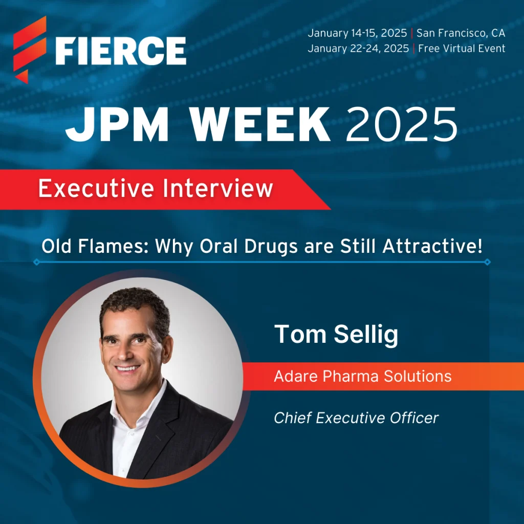 Why Small Molecule Products are Still Important and the Relevant Role Adare Holds in the Space